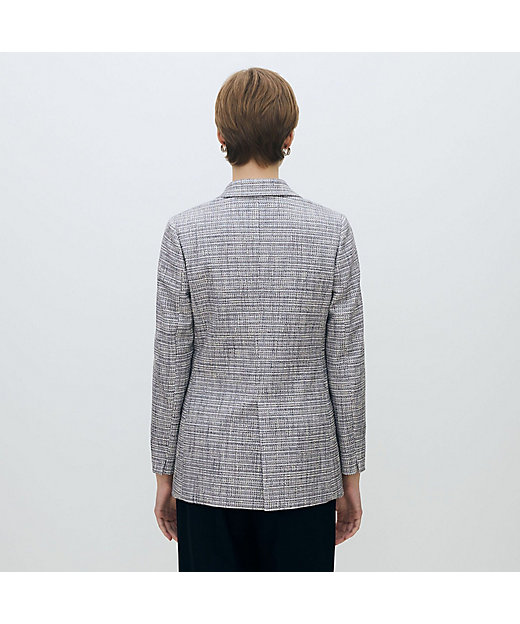 ラメツイード ダブルブレストジャケット | maison TOMORROWLAND/メゾン