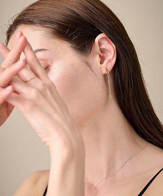 ドロップ チェーン ピアス | ete bijoux (Women)/エテ ビジュー | 三越