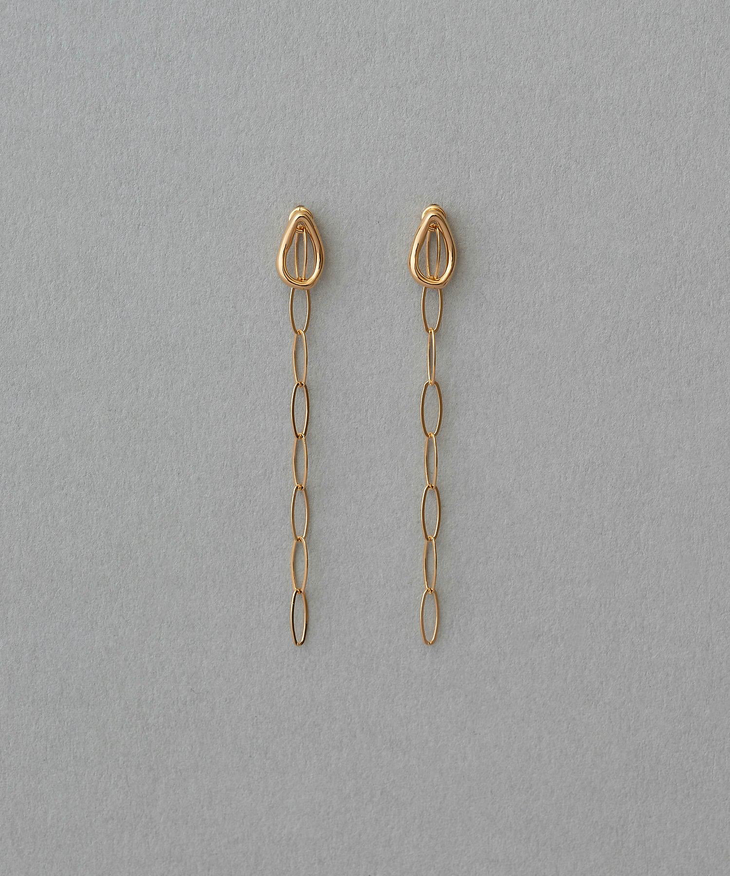 ドロップ チェーン ピアス | ete bijoux (Women)/エテ ビジュー | 三越