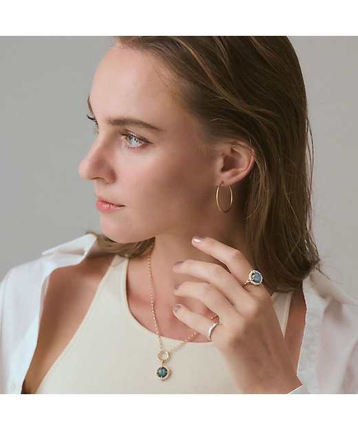 agete K10 淡水パール リング 13号 K10パールリング｜リング｜アガット