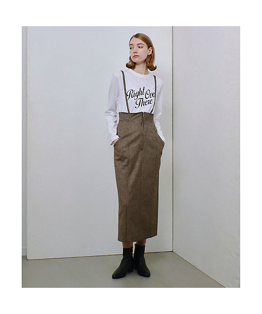 FILAガンクラブチェックスカートのみ セットアップ対応可能】ガン