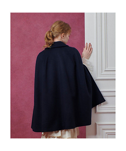 LOULOU WILLOUGHBY】シャルムビーバーケープコート