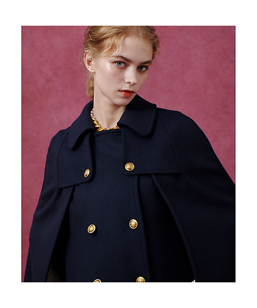 LOULOU WILLOUGHBY】シャルムビーバーケープコート
