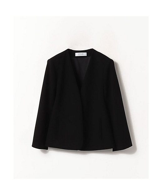 LOULOU WILLOUGHBY】リトルブラックケープジャケット