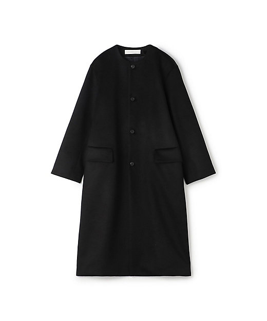 カシミヤビーバー クルーネックロングコート | GALERIE VIE (Women