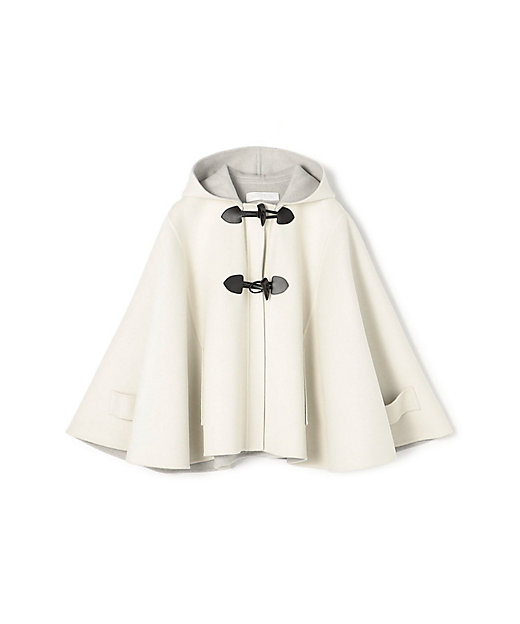 ウールダブルフェイス フーテッドポンチョ | GALERIE VIE (Women