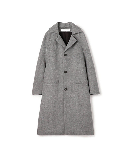 ウールダブルフェイス オーバルロングコート | GALERIE VIE (Women