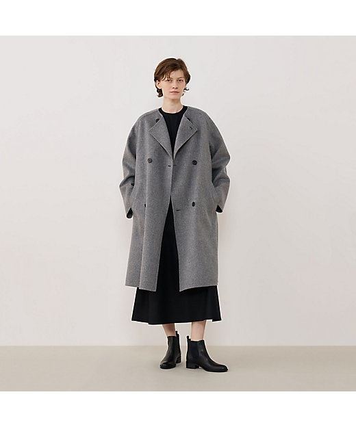 ダブルフェイス カラーレストレンチコート | GALERIE VIE (Women