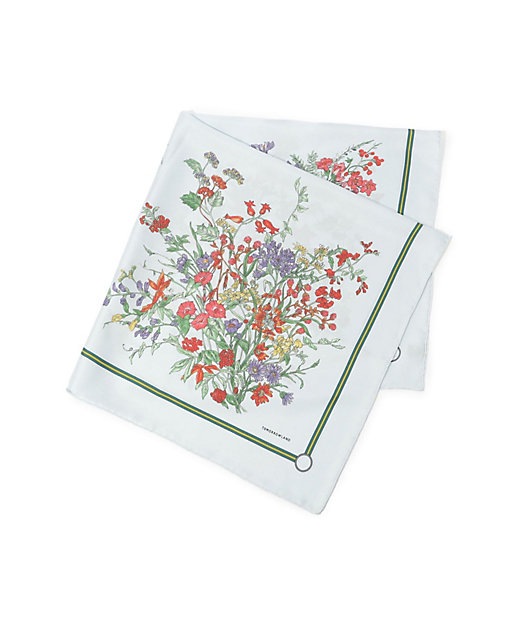 TOMORROWLAND フラワーシルクスカーフ | maison