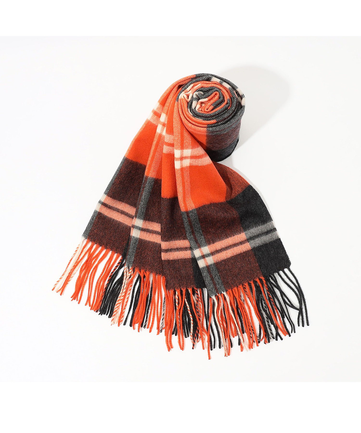 TOMORROWLAND チェック カシミヤストール | maison