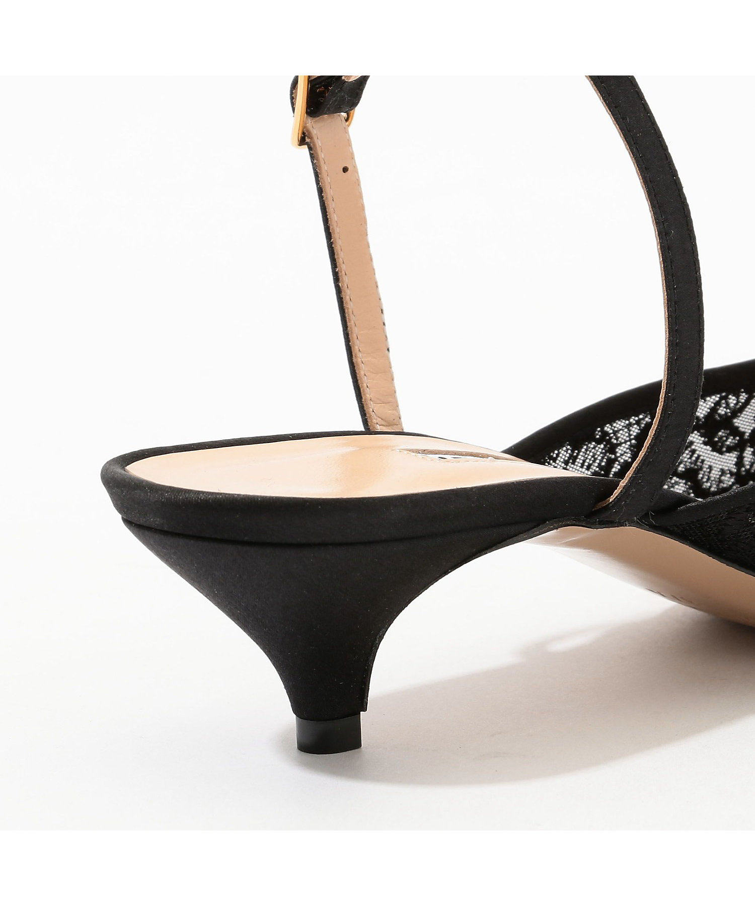 NEBULONI E． LACE ミュールパンプス | maison