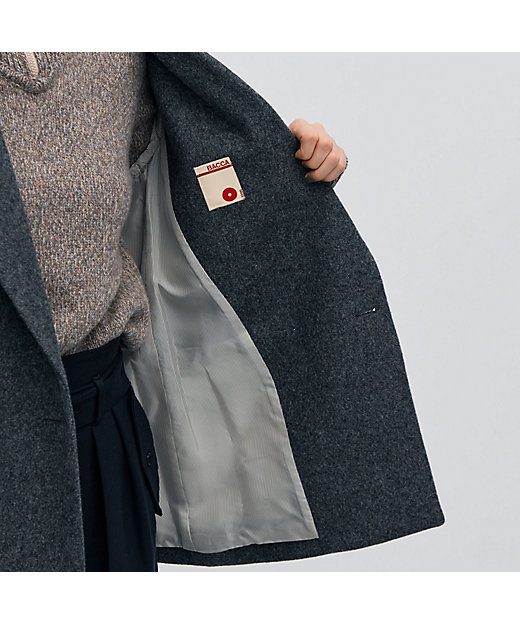 ウールメルトン ジャケットコート | maison TOMORROWLAND/メゾン