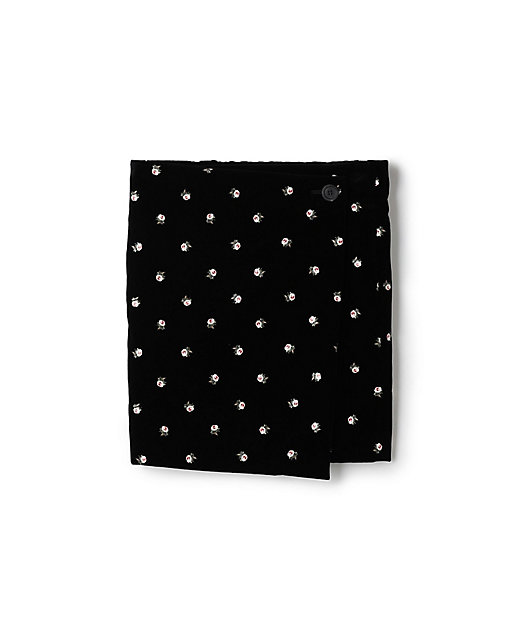 ベロア PETIT ROSEプリントミニスカート | CABaN/キャバン