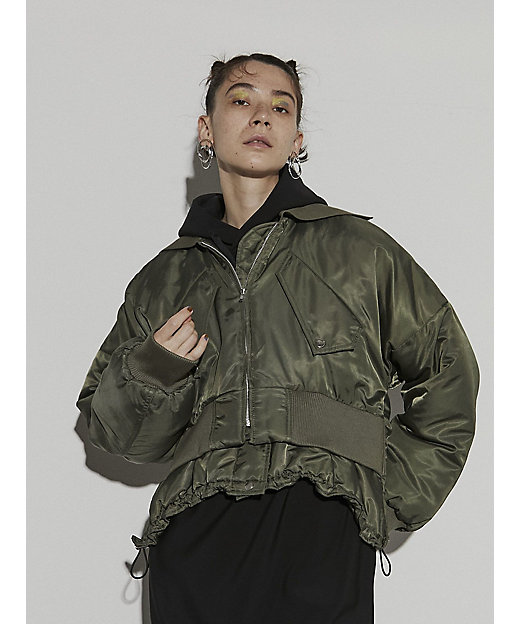 BIG COLLAR MA－1 | UN3D./アンスリード | 三越伊勢丹