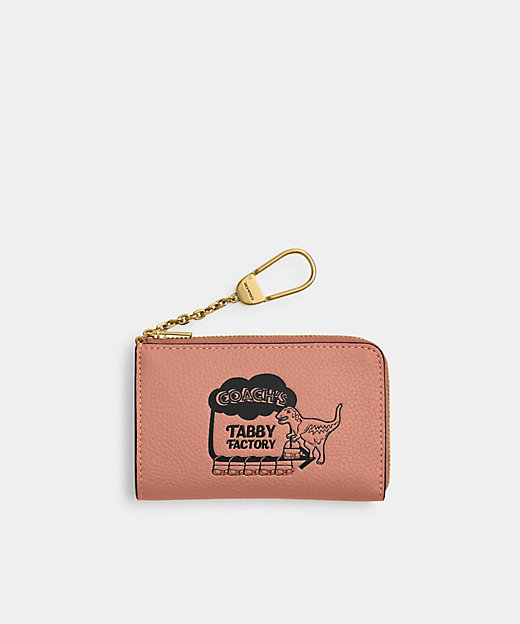 三越伊勢丹限定商品】エッセンシャル Lジップ キー ケース | COACH