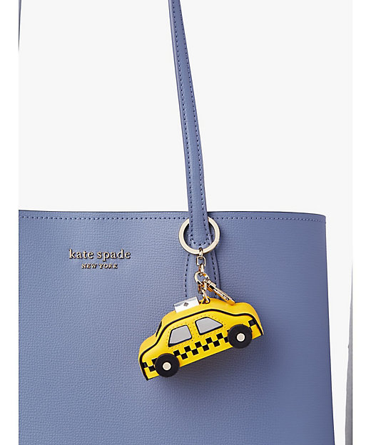 オン ア ロール スムーズ レザー タクシー レザー バッグ チャーム