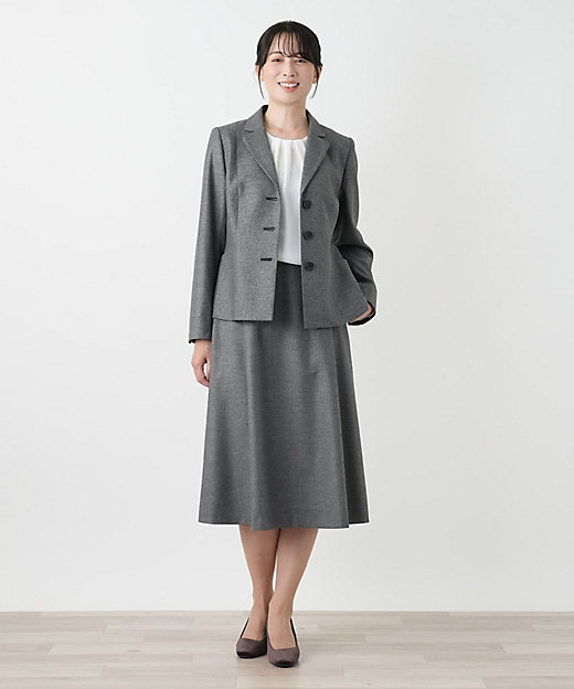 ミディ丈フレアスカート【ROCHAS Premiere】 | Leilian