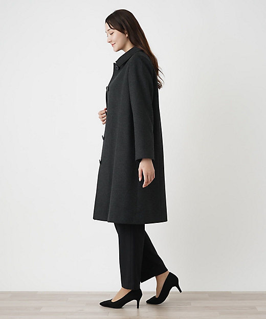 カシミヤステンカラーコート【プラス企画】【LORO PIANA