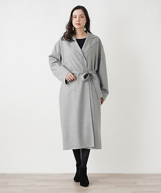 ロングコート【BOURGE】 | Leilian plus house (Women/大きい