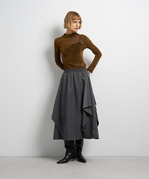 イレギュラーヘムスカート | LANVIN en Bleu (Women)/ランバン オン