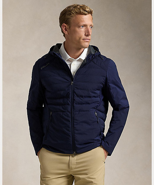 RLX ハイブリッド フーデッド ジャケット メンズ