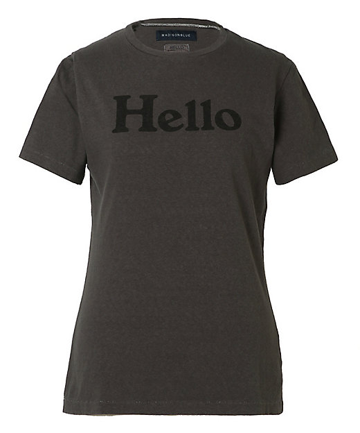 Tシャツ HELLO TEE MB000－7001 | MADISONBLUE