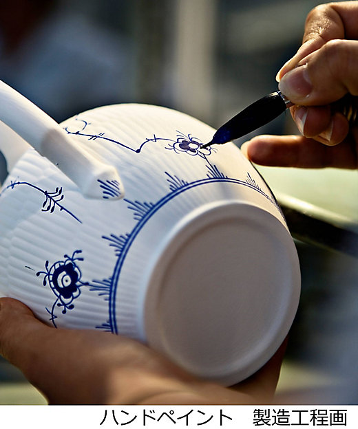 ブルーフルーテッド プレイン マグS ペア | ROYAL COPENHAGEN