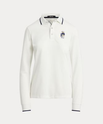 RLX）テーラード フィット Polo ベア ジャージー ポロシャツ
