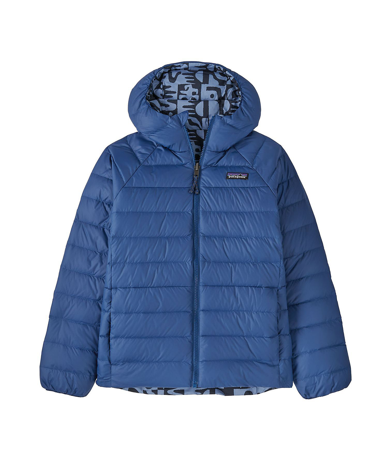 キッズ・リバーシブル・ダウン・セーター・フーディ 68640