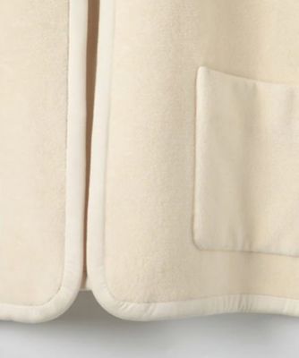 シルクコットンポンチョベスト 414617 | PRISTINE (Women