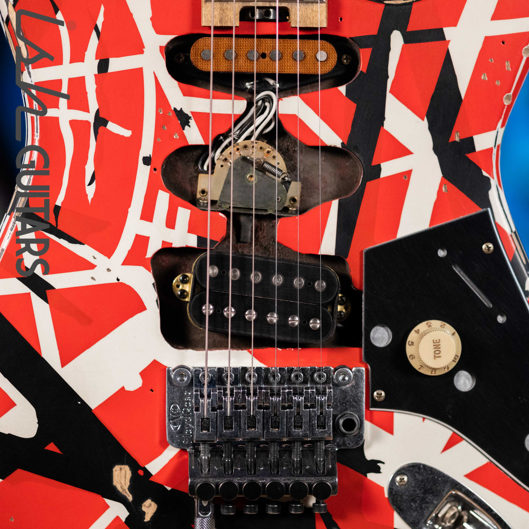 EVH Striped Series Frankenstein Frankie Relic Demo – Ish Guitars