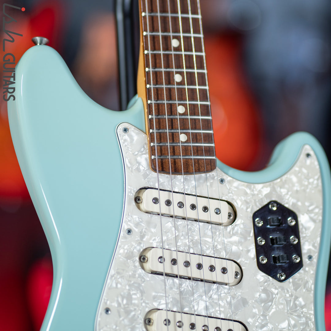 2002-2003 Fender Cyclone II MIM Daphne Blue – Ish Guitars