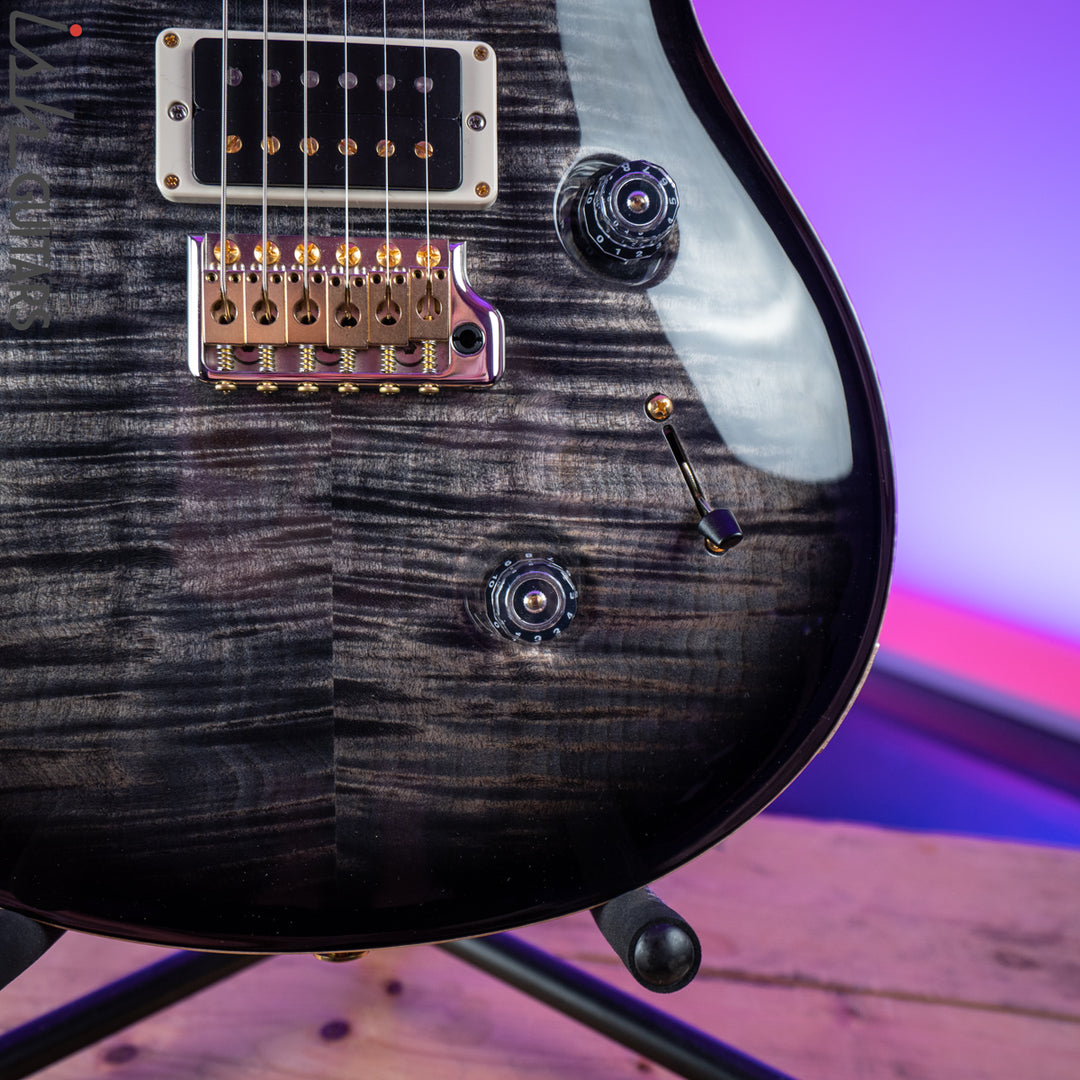 2017 Paul Reed Smith PRS Custom 24 10 Top Charcoal Burst Maple