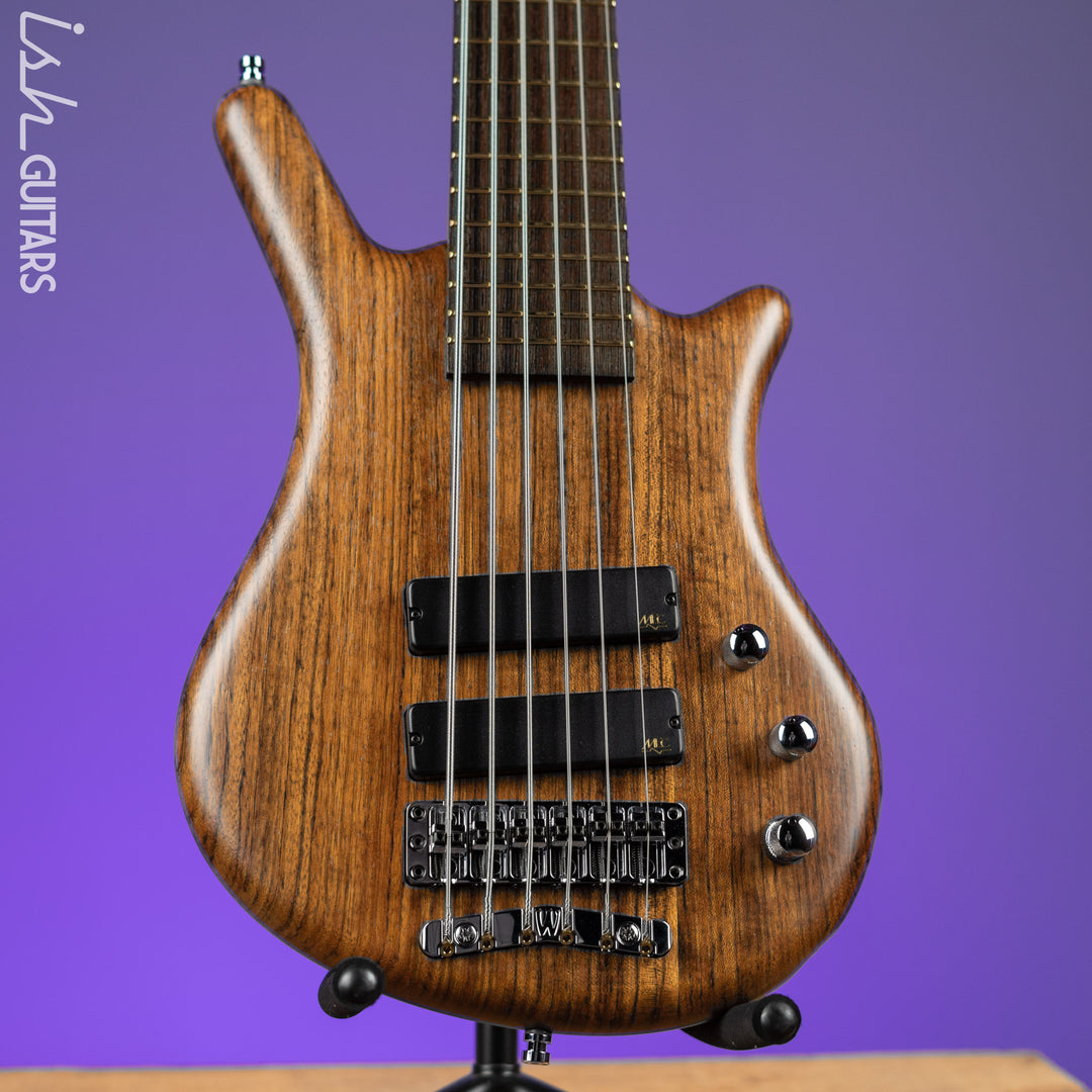Warwick Teambuilt Pro Series Thumb 6-String Bass Natural Satin