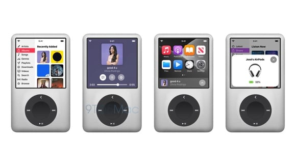 iPod発売から20周年記念で「iPod Max」が発売！？クリックホイールを