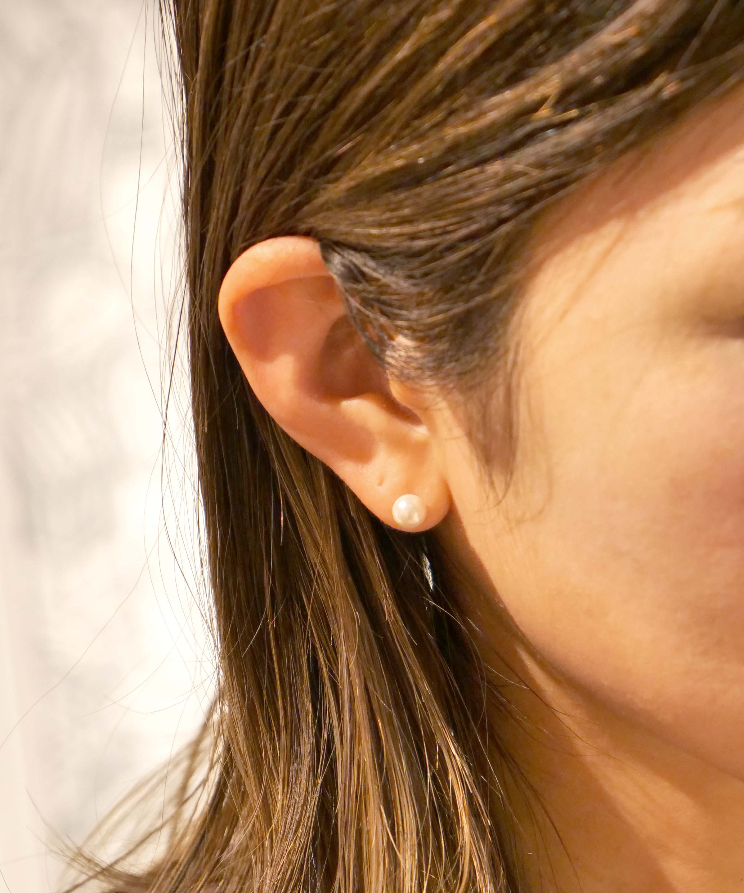 SV925miniラクガキスターリバーシブルピアス ゴールド