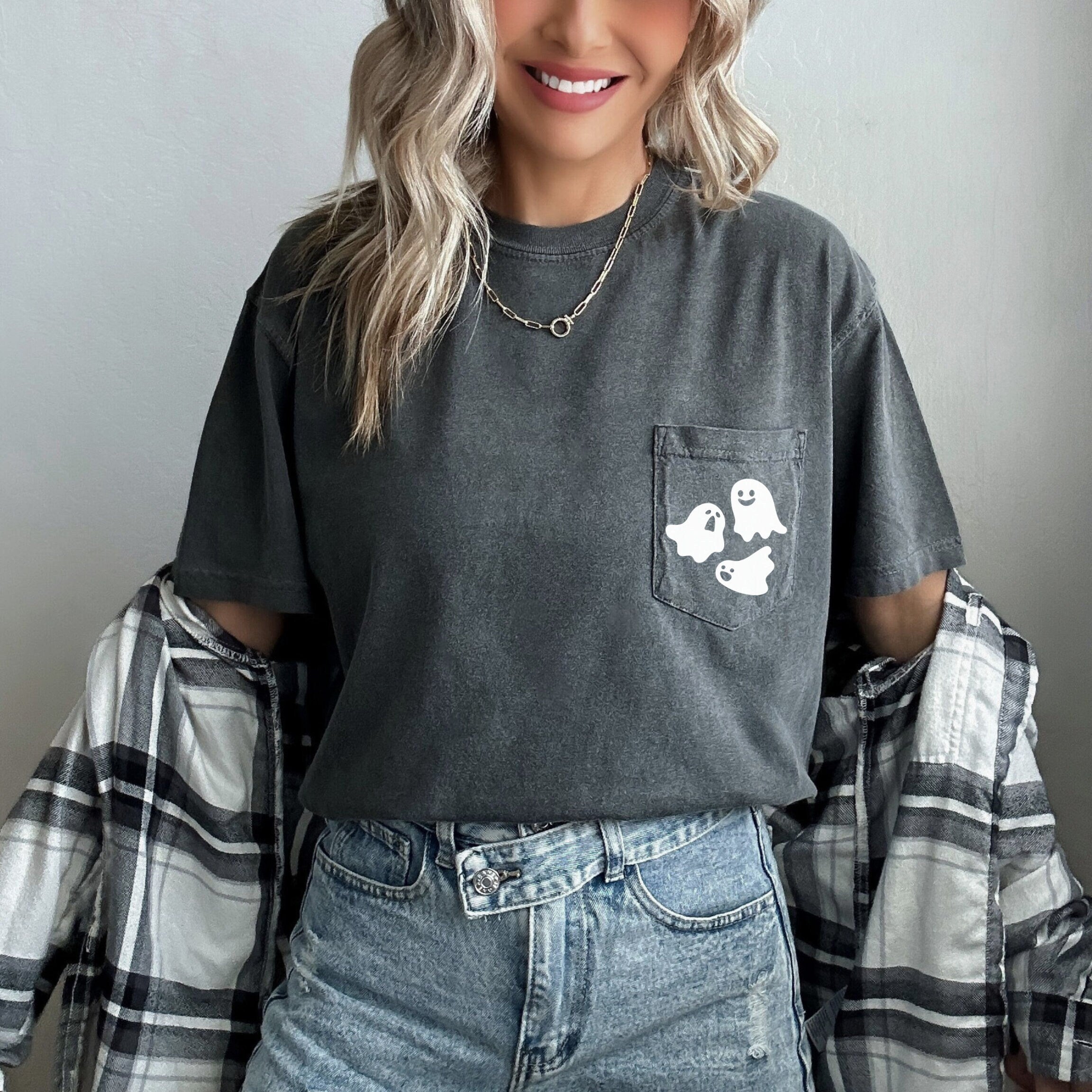 Ghost Pocket Tee – IronHorseStudios