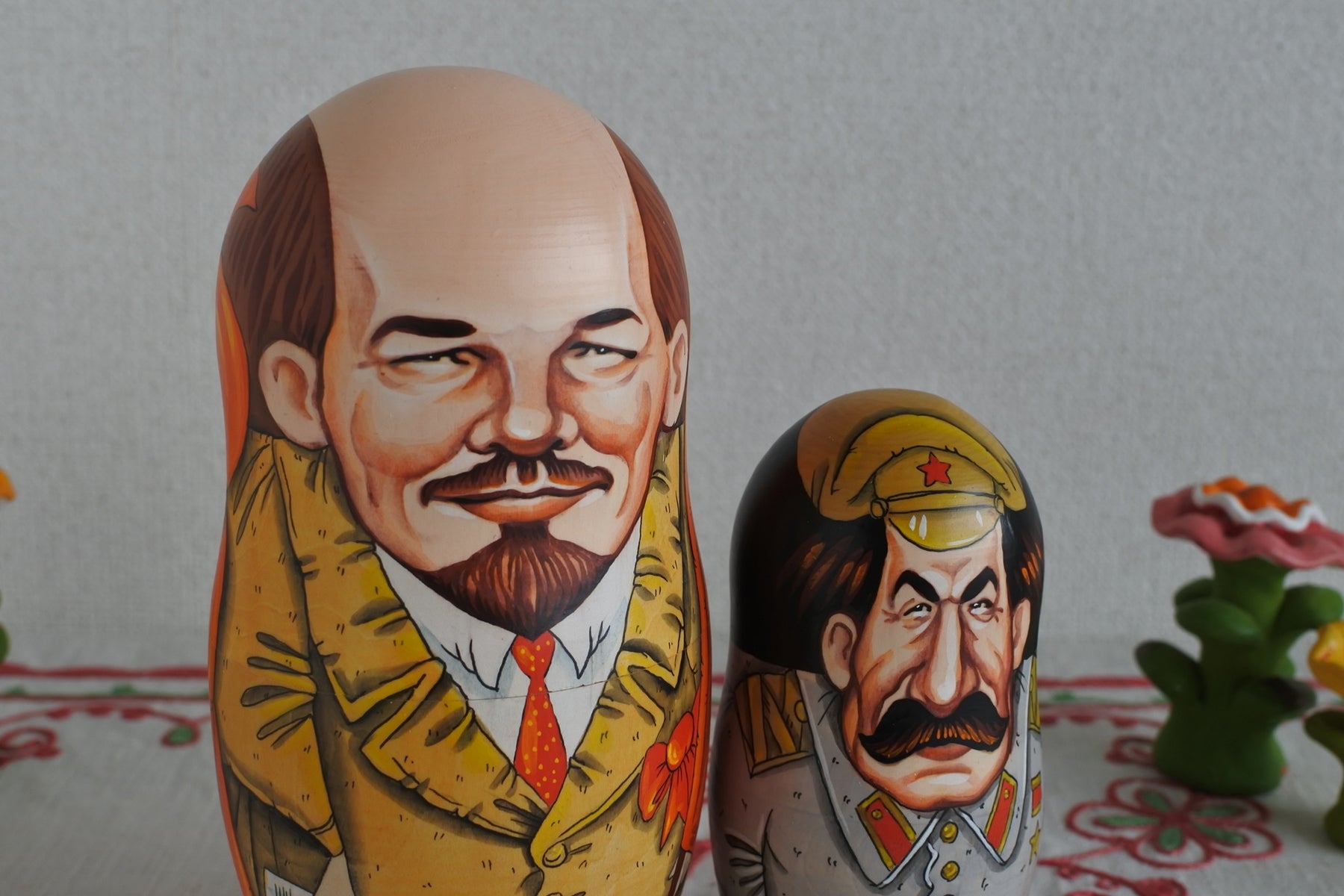ロシア歴代大統領マトリョーシカ ソ連書記長 5ピース レーニン