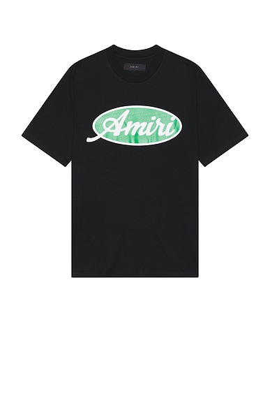 Amiri Oval Tee in Black | FWRD
