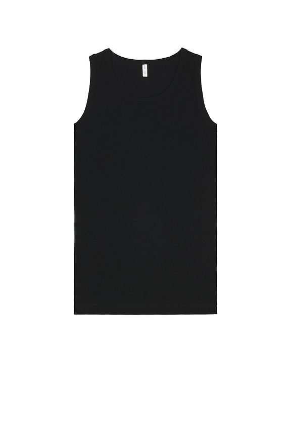 Rick Owens Basic Rib Tank in Dark Dust | FWRD