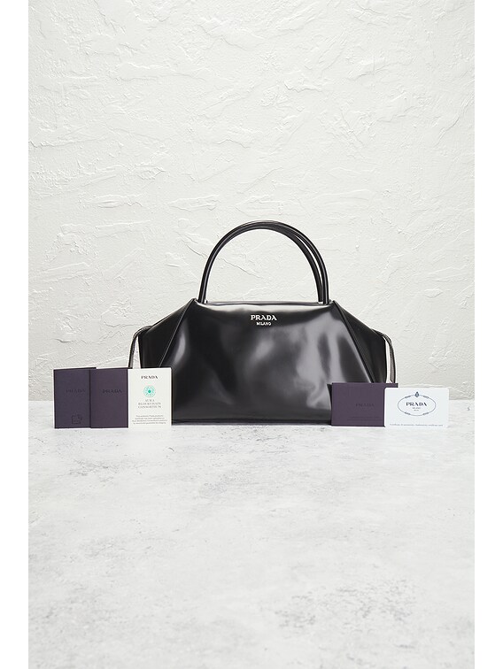 FWRD Renew Prada Supernova Handbag in Black | FWRD
