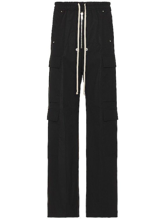 Rick Owens Bela Cargo Pants in Black | FWRD