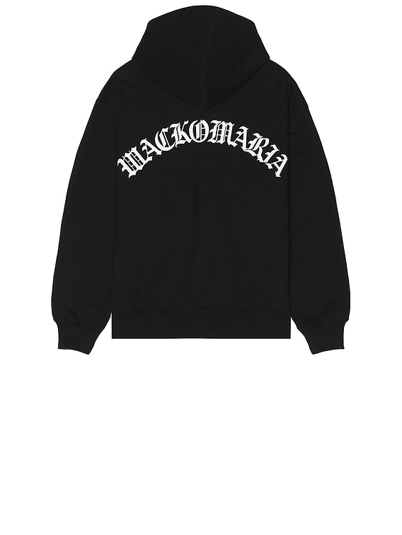 WACKO MARIA Heavy Weight Full Zip Hooded Sweat Shirt Type-2 in