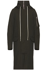Rick Owens Megaparka in Forest | FWRD