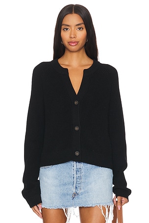 PISTOLA Dani Cardigan in Noir | REVOLVE