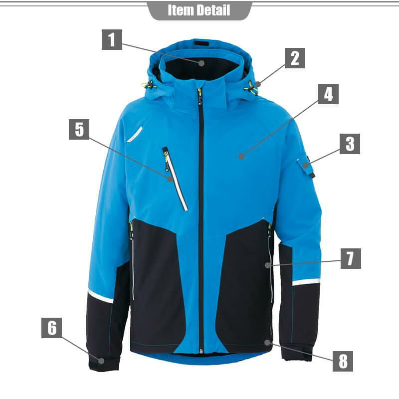 防寒ジャケット(男女兼用)[アイトス/AZ-6174] 4L-6L｜作業服・作業着の