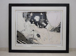 天野喜孝 シルクスクリーン「静謐」】絵画の買取実績一覧 - いわの美術