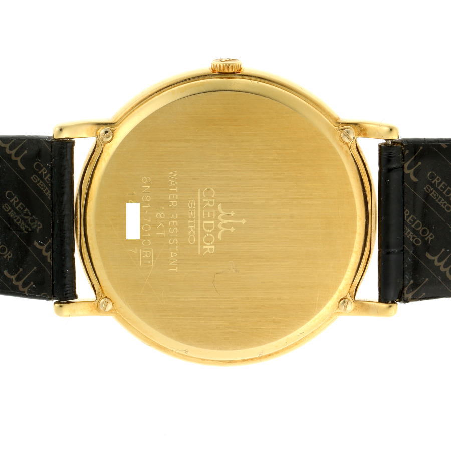 美品】セイコー QZ 8N81-6000 クレドール SS×18KT SEIKO セイコー