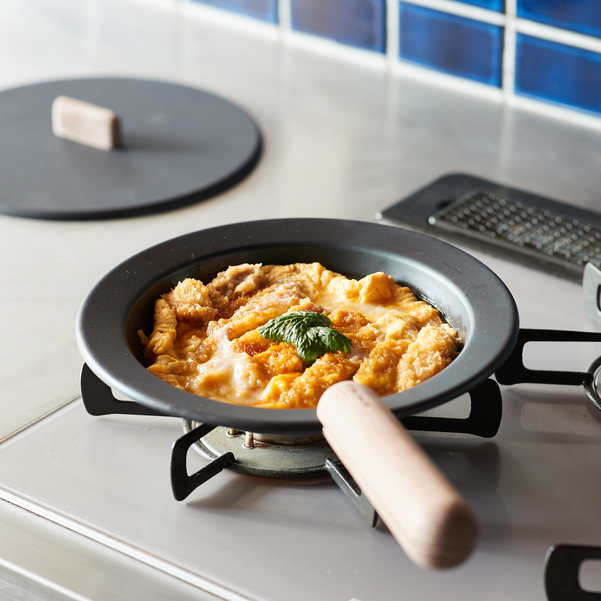 FRYING PAN JIU】フライパン＆ハンドルセット(M)ウォルナット