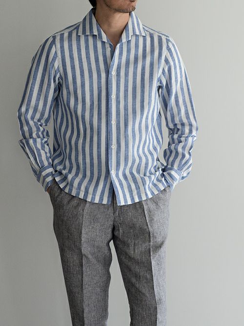 OUTLET】【SALE】ERRICO FORMICOLAエリコ フォルミコラ オープンカラー